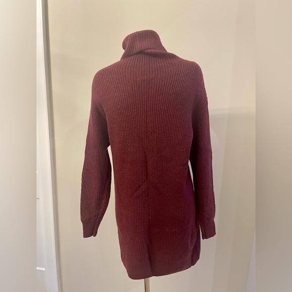 Gentle Fawn Oversized Sweater Dress (wine colour) - Picture 3 of 3